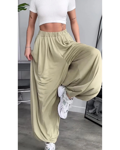 Calças Oversize de Estilo Boémio com Design Intemporal e Conforto de Primeira Qualidade