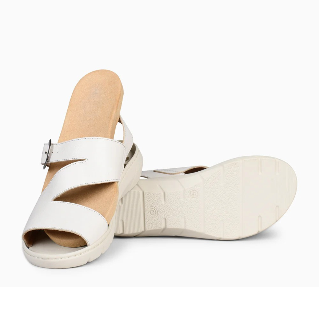 Sandálias para mulher com palmilha amovível e sola antiderrapante