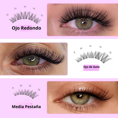 Pestanas Efeito Glamouroso Instantâneo (OFERTA 2X1)