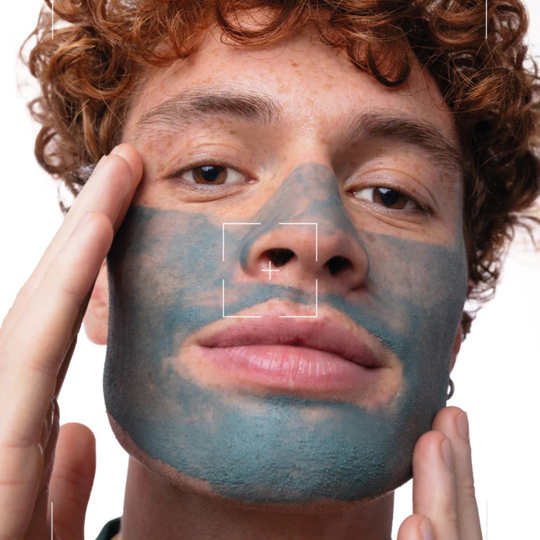 Máscara em Barra para Pele Clara com Argila Verde + Prebióticos