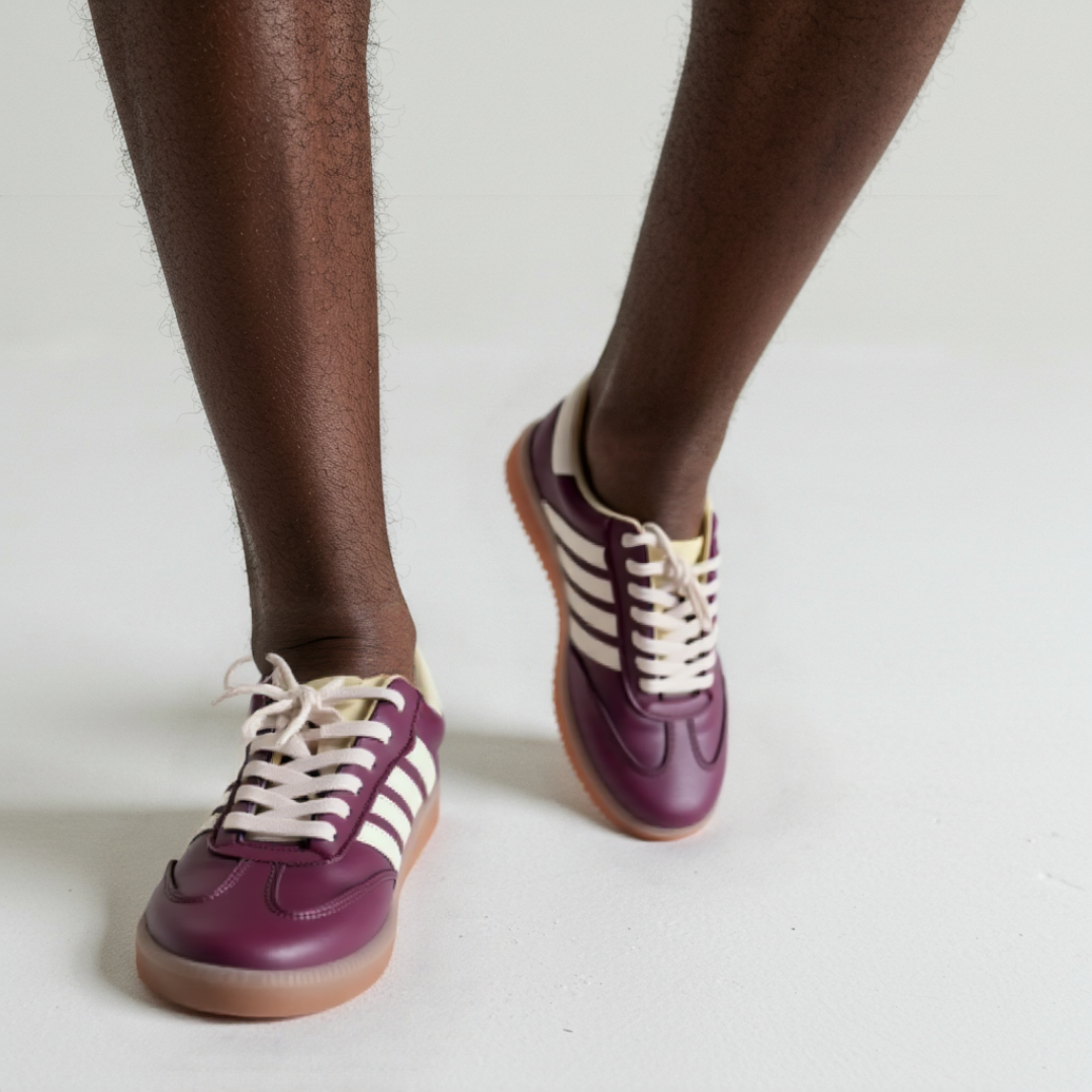 Sapatos desportivos com sola ergonómica