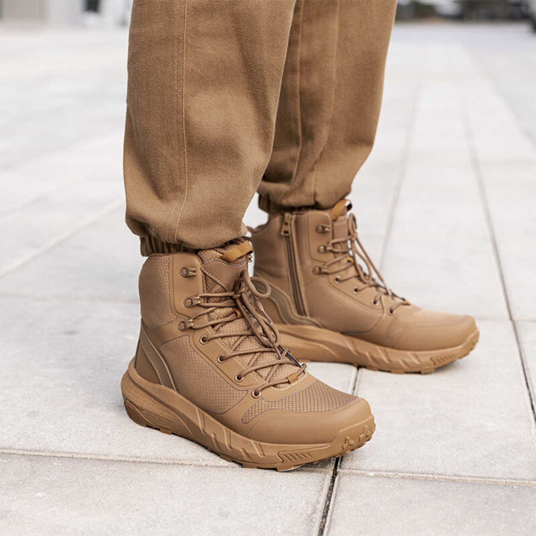 Botas táticas militares leves para homem