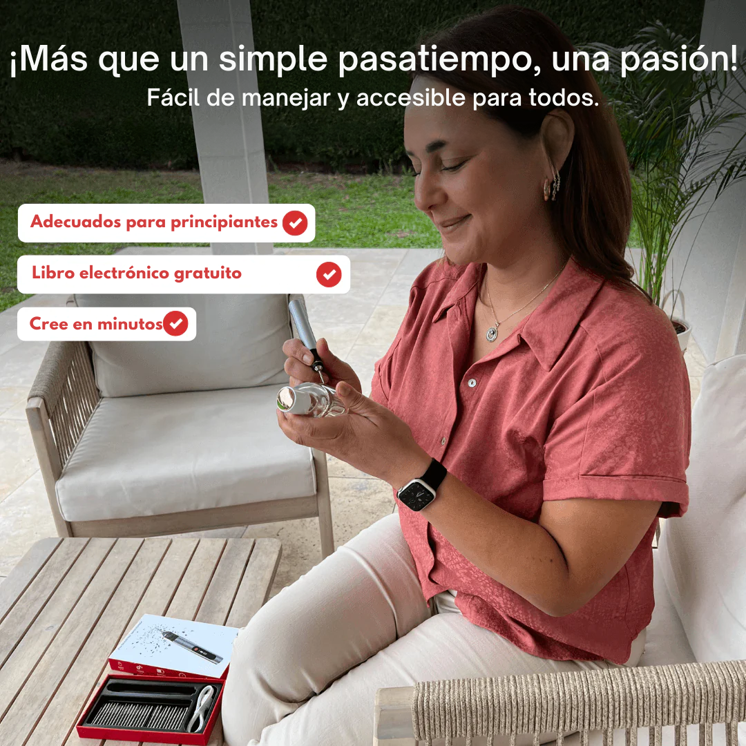 Mini-furadeira gravadora elétrica de precisão recarregável