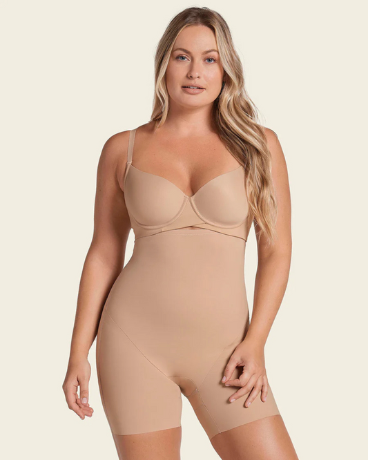 Body Modelador Sem Alças com Parte Inferior Curta (OFERTA 2X1)