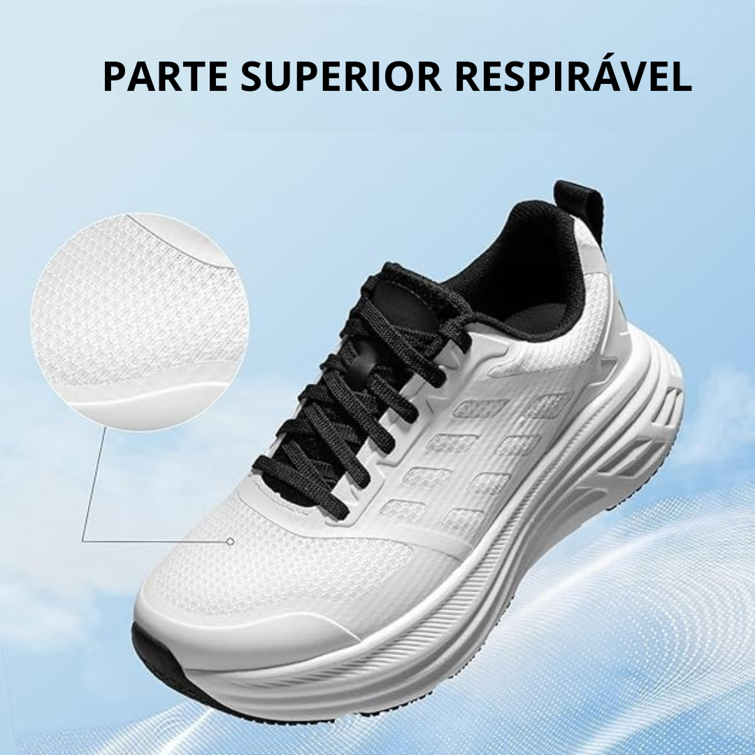 Sapatilhas Desportivas para Mulher com Biqueira Fechada Antiderrapantes, Respiráveis e Leves