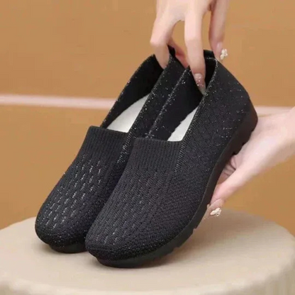 Sapatilhas Slip-On com Sola Antiderrapante para Mulher