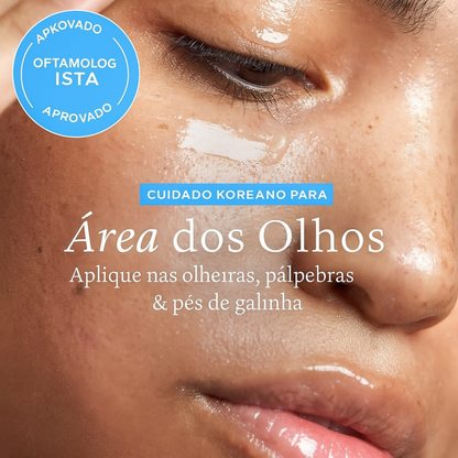 Gel Refrescante para Olhos com Cafeína com efeito Antiolheiras e Hidratação Imediata (PROMOÇÃO 2X1)