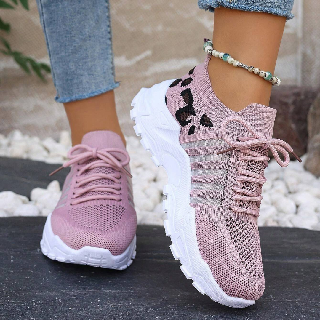 Ténis para Mulher com Detalhes Animal Print