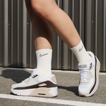 Sapatos de Cano Alto com Câmaras-de-Ar para Mulher