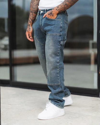 Calças largas para homem