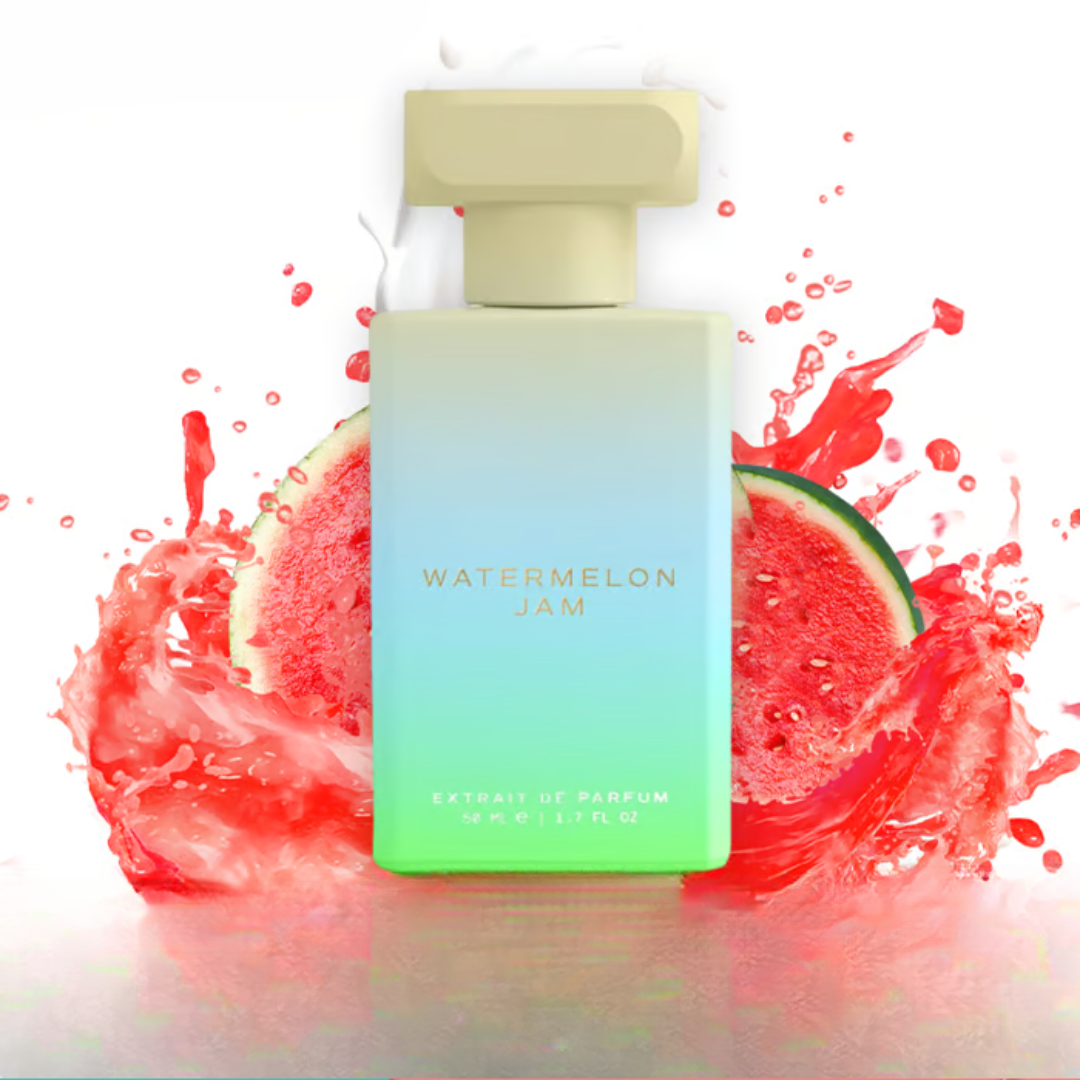 Perfume de melancia com doçura frutada e notas de verão 100 ml.