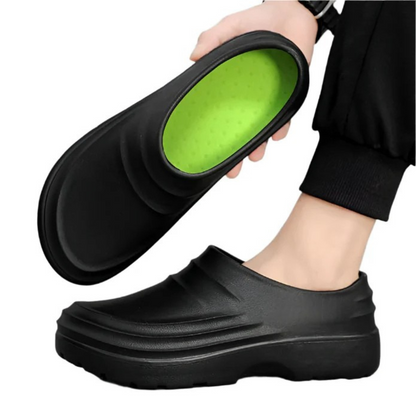 Sapatilhas Impermeáveis em Preto com Sola Antiderrapante Unissexo