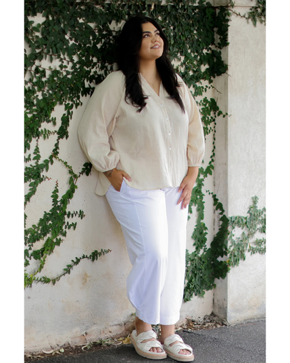 Calças de Verão Justas para Mulher