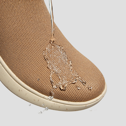 Botas desportivas slip-on com biqueira redonda