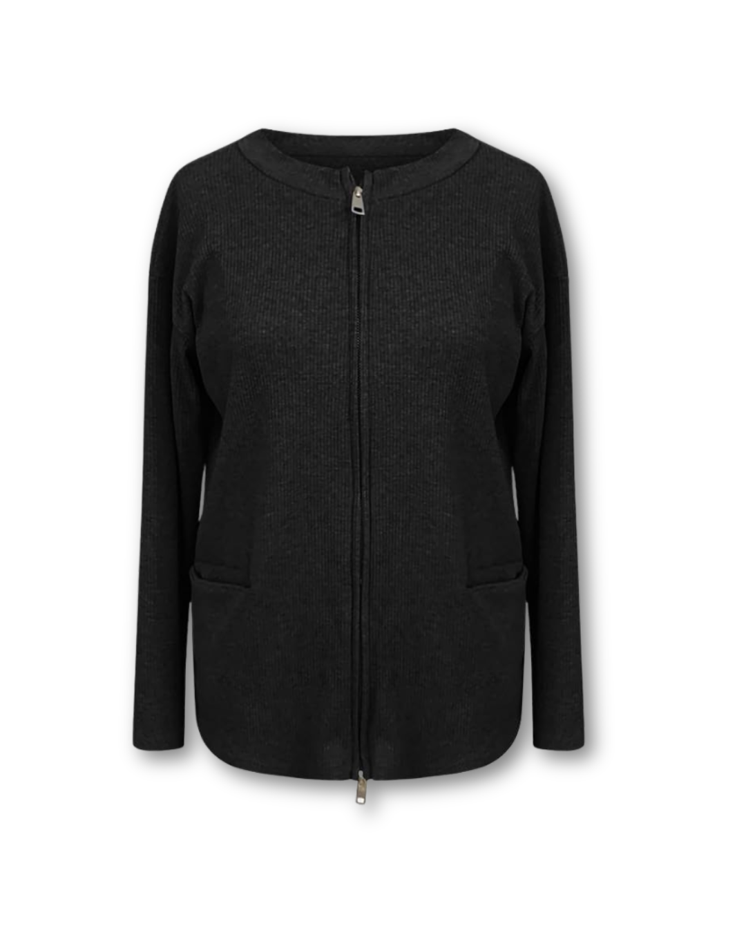 Cardigã Elegante e Quente de Mulher para a Estação de Inverno