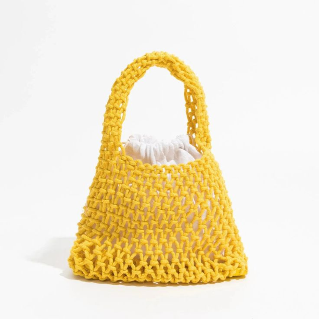Bolsa boho de crochet