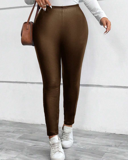 Leggings de Couro para Mulher