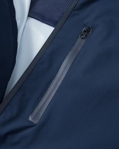 Casaco leve multifuncional impermeável com capuz