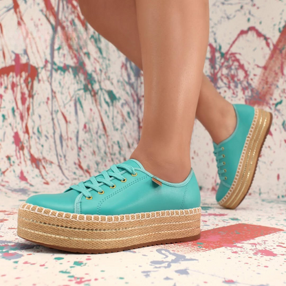 Mocassins de Plataforma para Mulher