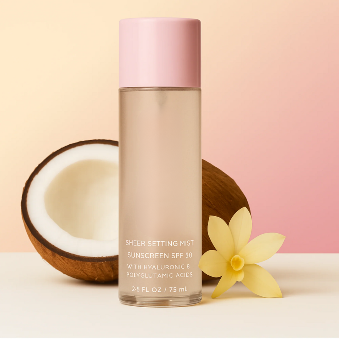 Bruma Fixadora Facial com Protetor Solar e Ácido Hialurónico