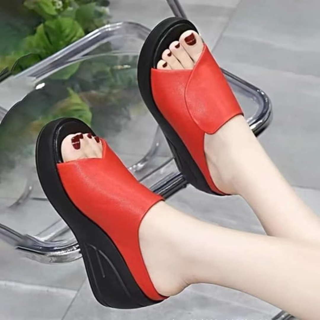 Sandálias Ortopédicas com Plataforma Aberta