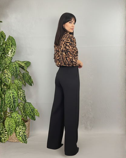 Calças de Estilo Alfaiataria para Mulher