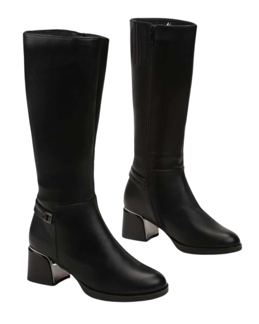 Botas de Cano Alto para Mulher com Forro Interior de Lã