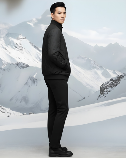 Casaco bomber acolchoado para homem