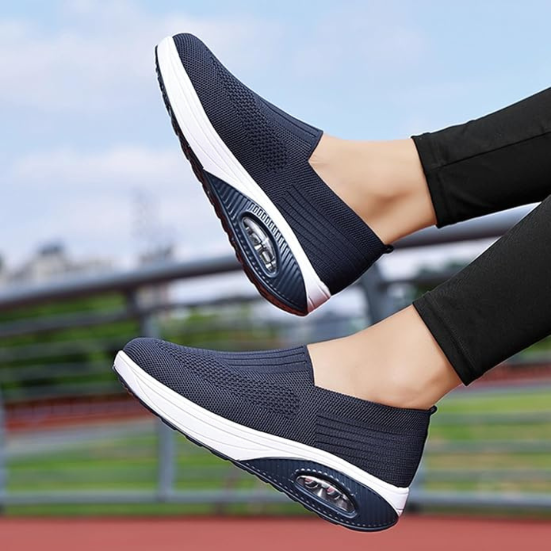 Sapatos de Desporto de Malha Confortáveis sem Atacadores  para Mulher