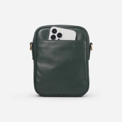 Bolsa de Ombro Compacta com Design Elegante e Fecho de Fivela