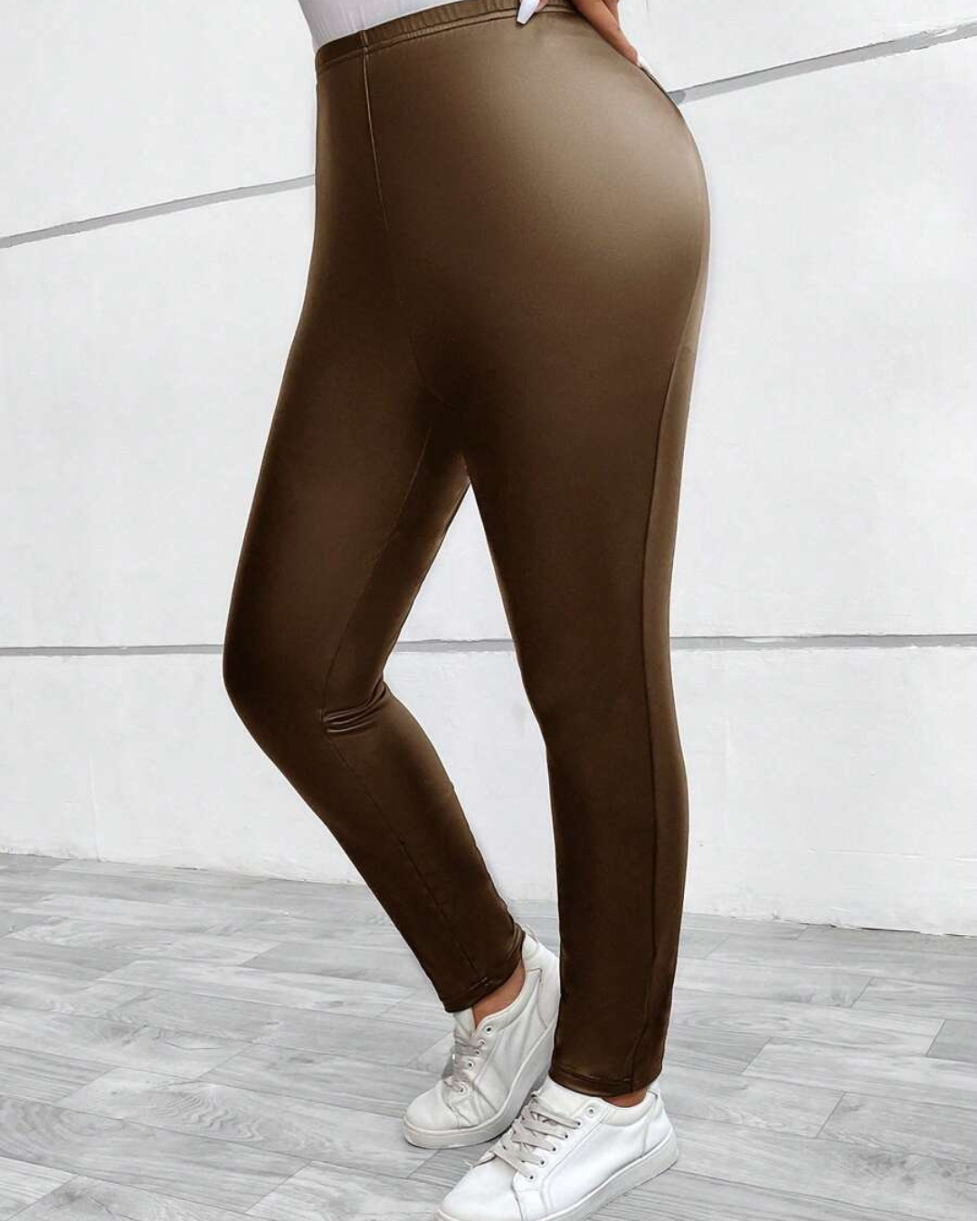 Leggings de Couro para Mulher