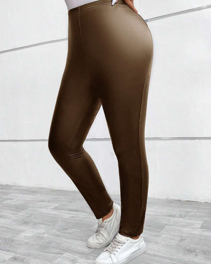 Leggings de Couro para Mulher