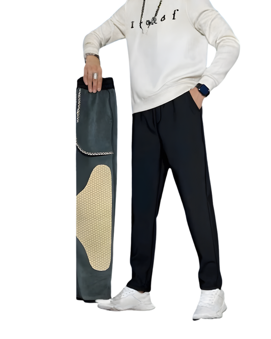 Calças desportivas impermeáveis e quentes para o inverno