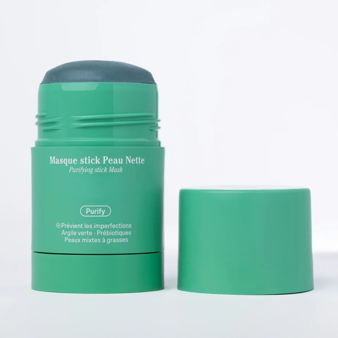 Máscara em Barra para Pele Clara com Argila Verde + Prebióticos