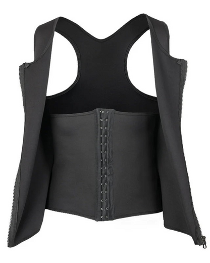 Camisa cinta com dupla compressão para homem