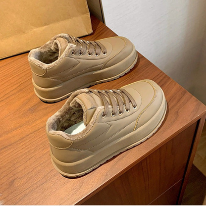 Sapatos Casuais Quentes para Mulher com Plataforma