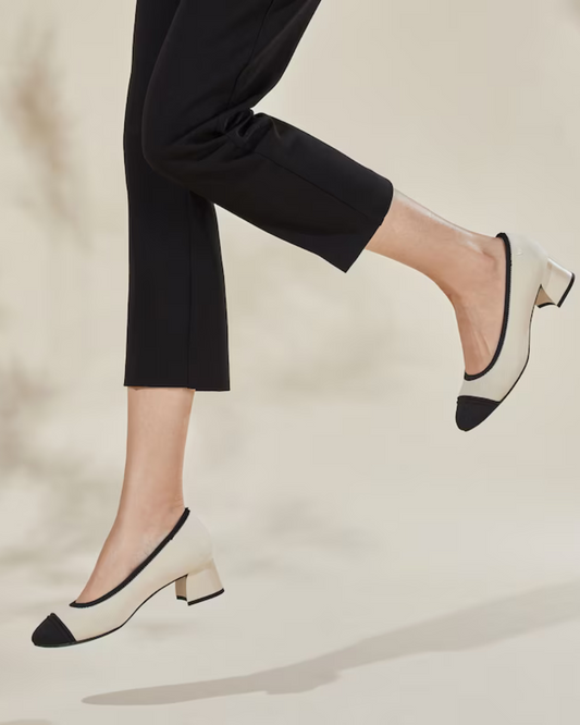 Sapatos Femininos de Salto Largo com Bico Redondo Sofisticação e Conforto a Cada Passo