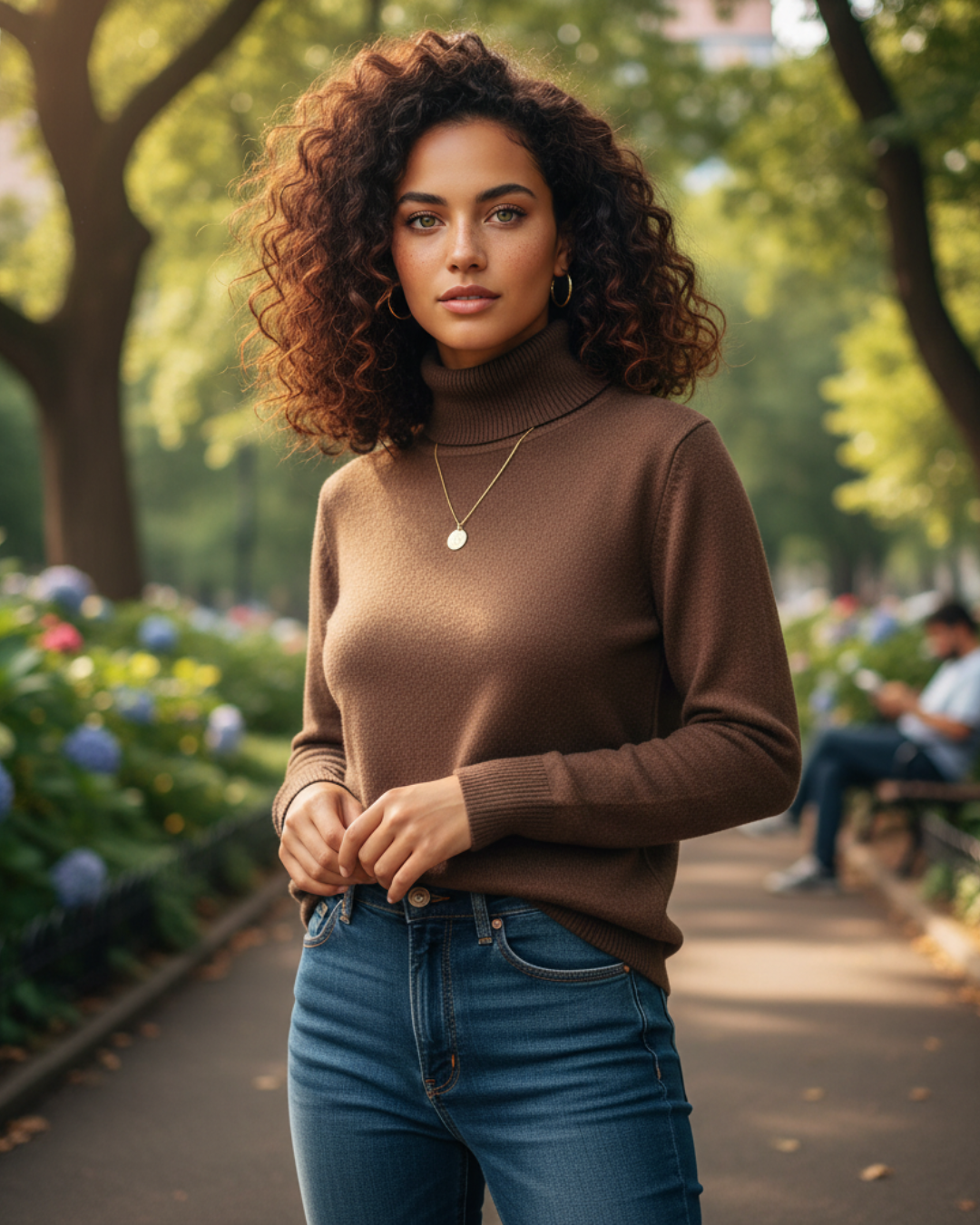 Camisola térmica com interior felpudo para mulher