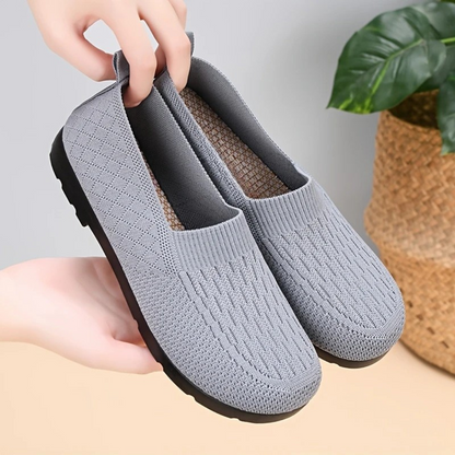 Sapatilhas Slip-On com Sola Antiderrapante para Mulher