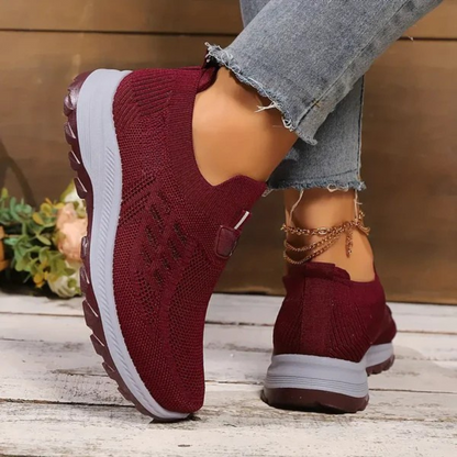 Sapatilhas desportivas ortopédicas e antiderrapantes para mulher