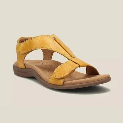 Sandálias Ortopédicas de Cunha com Suporte de Arco para Conforto Diário