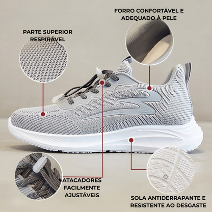 Sapatos Desportivos Ortopédicos para Mulher com Tecido Respirável