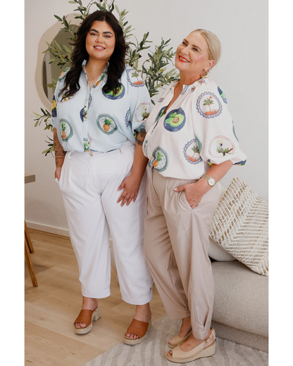 Calças de Verão Justas para Mulher