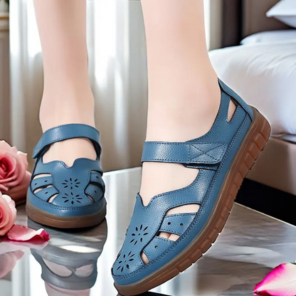 Sandálias de Cunha para Mulher com Sola Antiderrapante