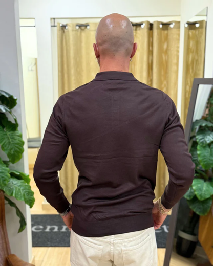 Polo de Manga Longa para Homem