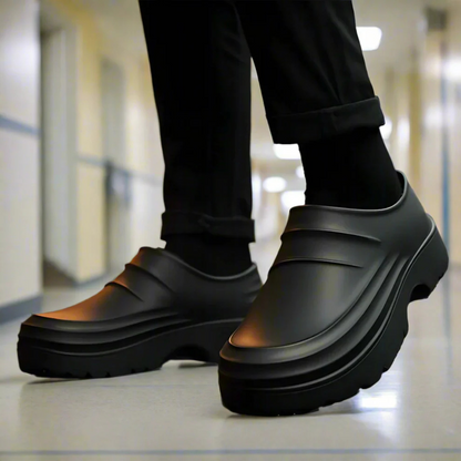 Sapatilhas Impermeáveis em Preto com Sola Antiderrapante Unissexo