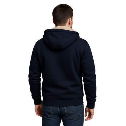 Casaco com Capuz e Fecho Total para Homem