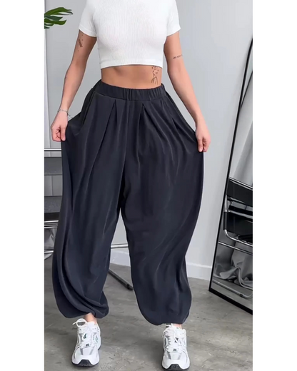 Calças Oversize de Estilo Boémio com Design Intemporal e Conforto de Primeira Qualidade