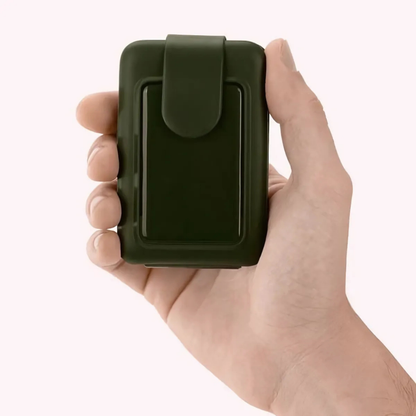 Carteira Minimalista com Proteção RFID e Design Compacto para Cartões