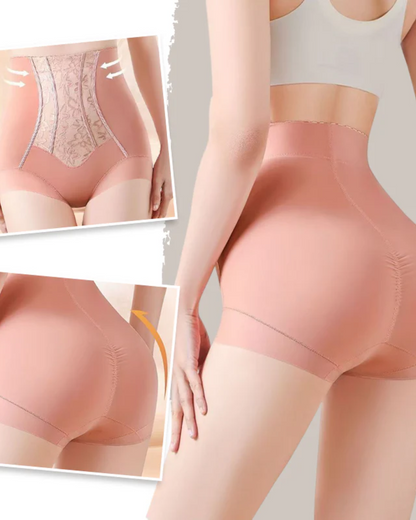 Calções modeladores de cintura alta